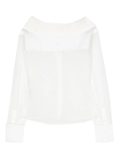 La Chemise Brezza Off-Shoulder Shirt