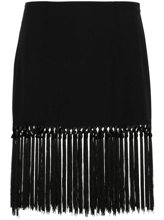Scrivia Fringed Miniskirt