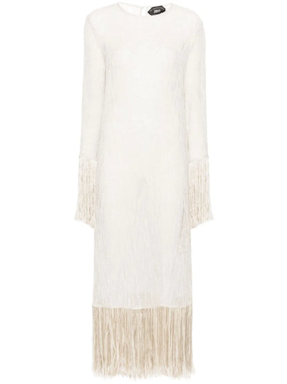 Nile Fringed Midi Dress