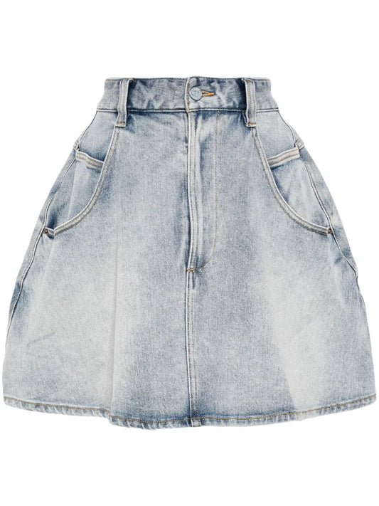 A-Line Denim Skirt