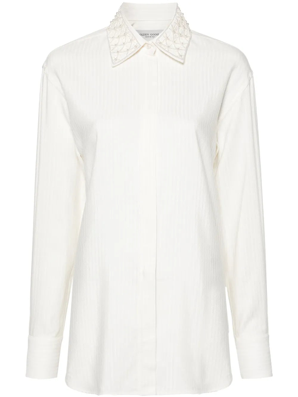 Ribbed-Effect Shirt