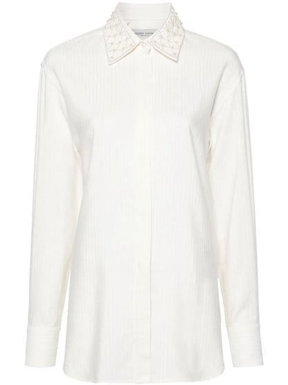 Ribbed-Effect Shirt