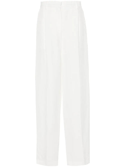 Pleat-Detail Trousers