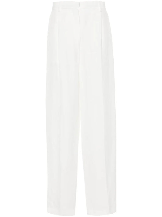 Pleat-Detail Trousers