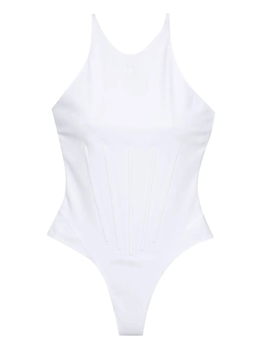 Corseted One-Piece Swimsuit