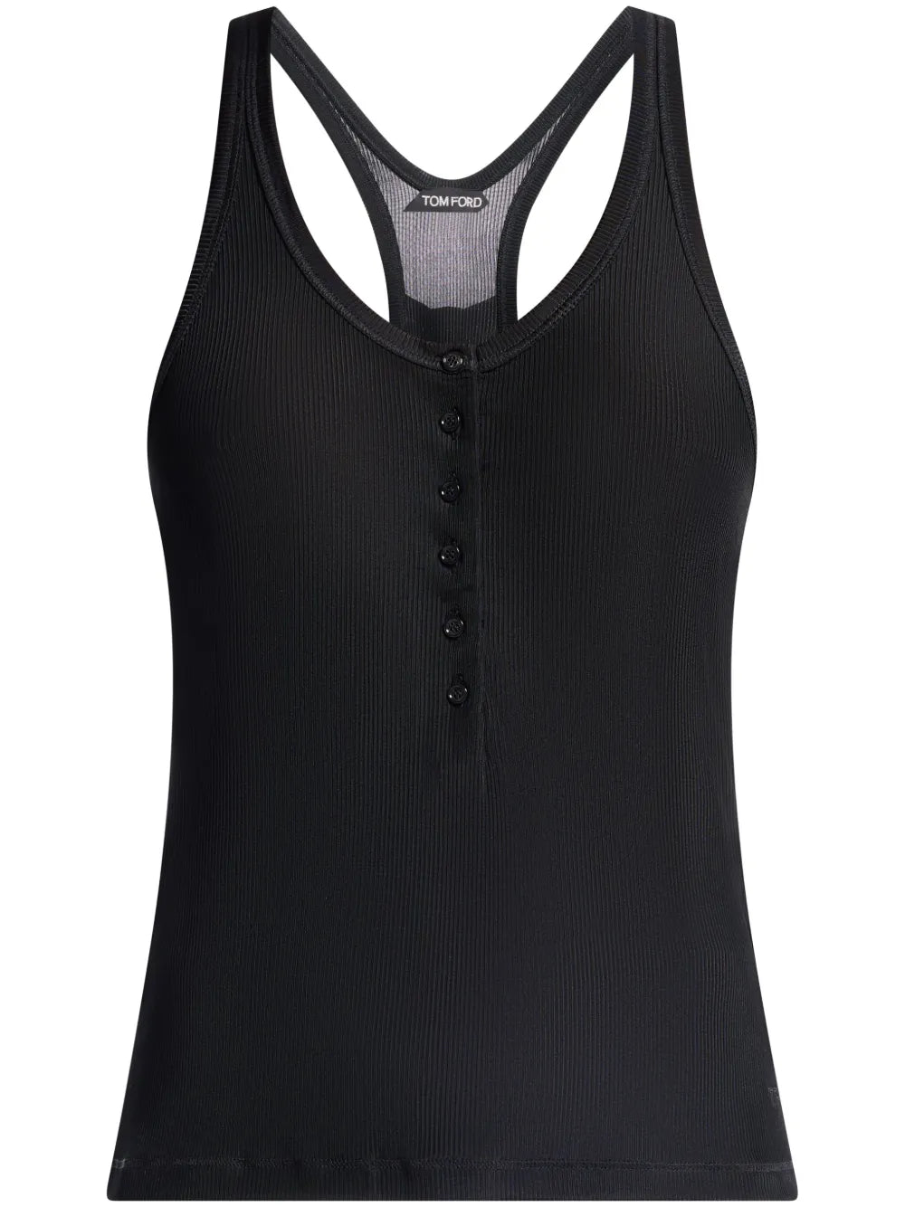 Ribbed Jersey Tank Top