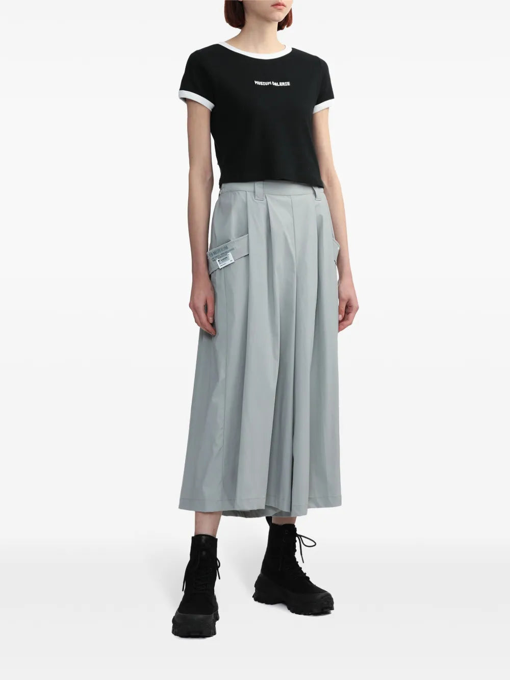 Logo-Appliqué Palazzo Pants