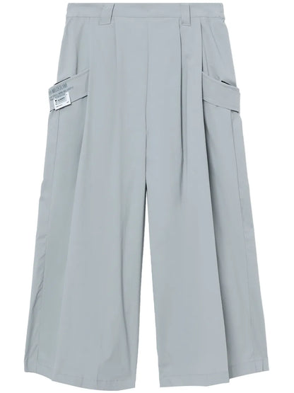 Logo-Appliqué Palazzo Pants