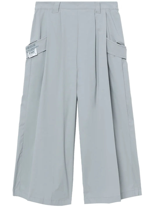 Logo-Appliqué Palazzo Pants