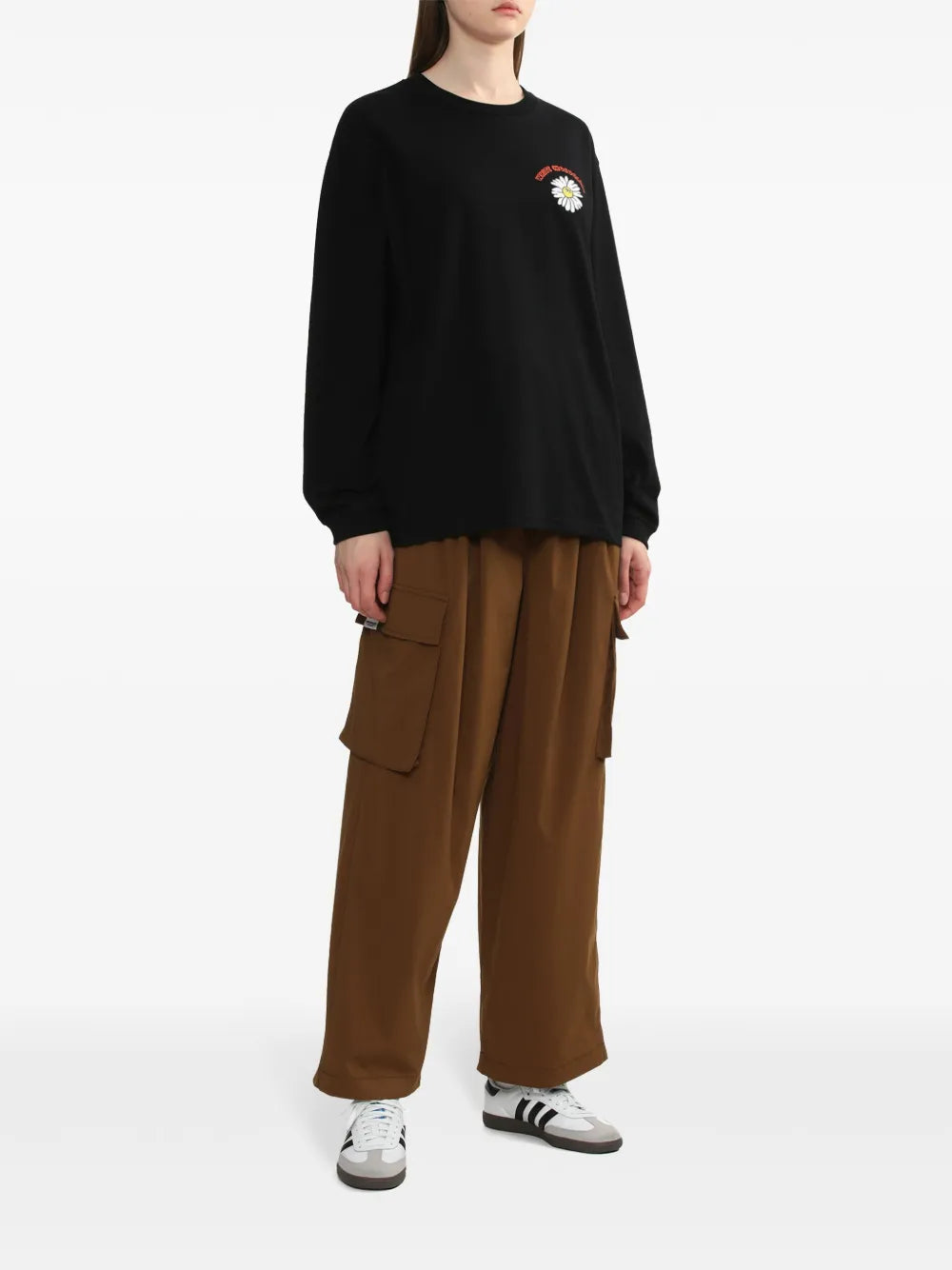 Straight Cargo Trousers