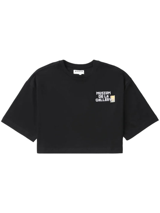 Logo-Appliqué Cotton T-Shirt