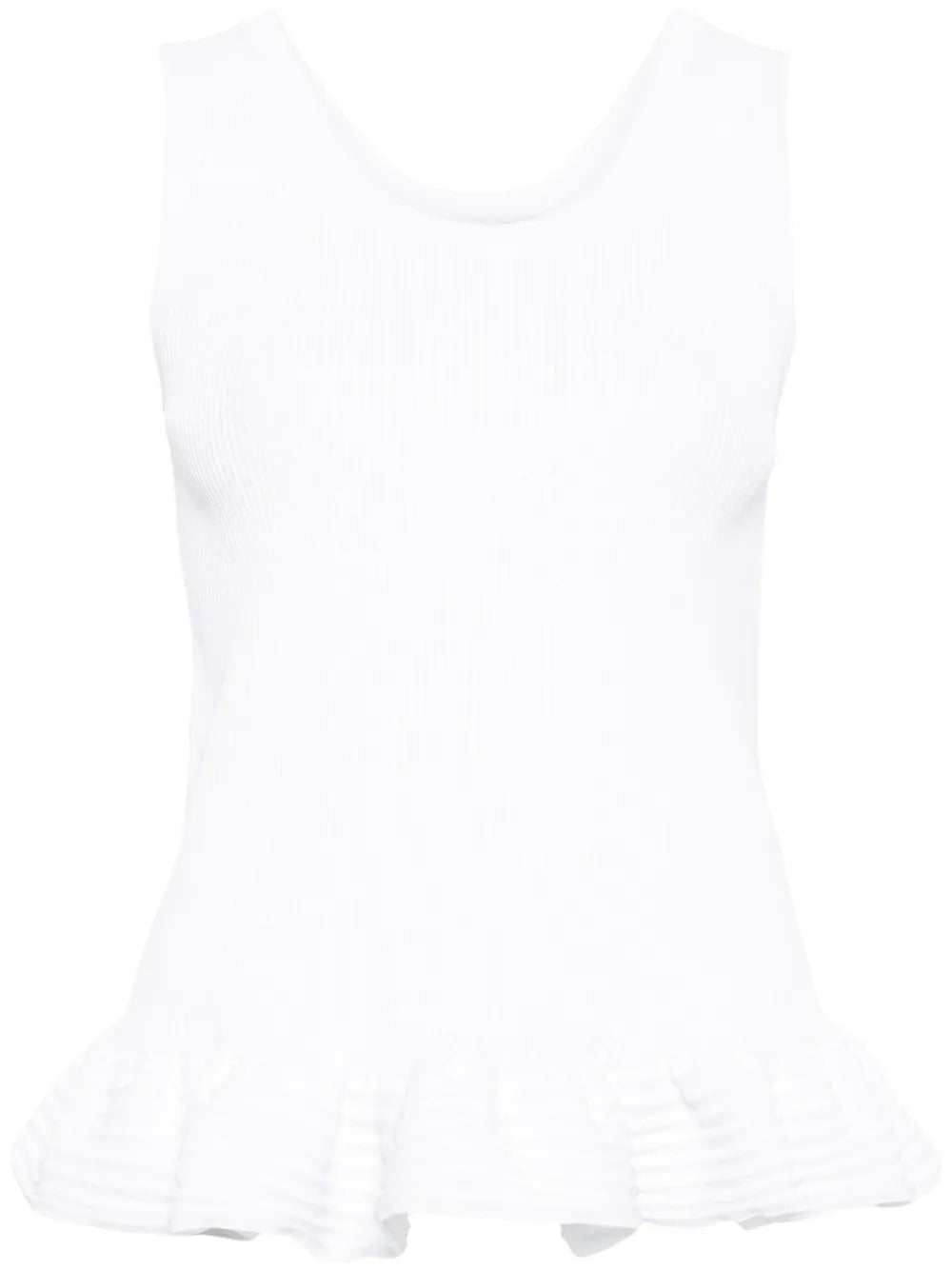 Peplum-Hem Tank Top