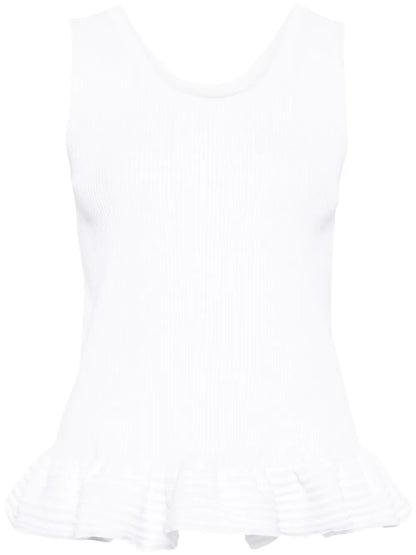 Peplum-Hem Tank Top