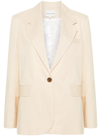 Tailored Cotton Blazer
