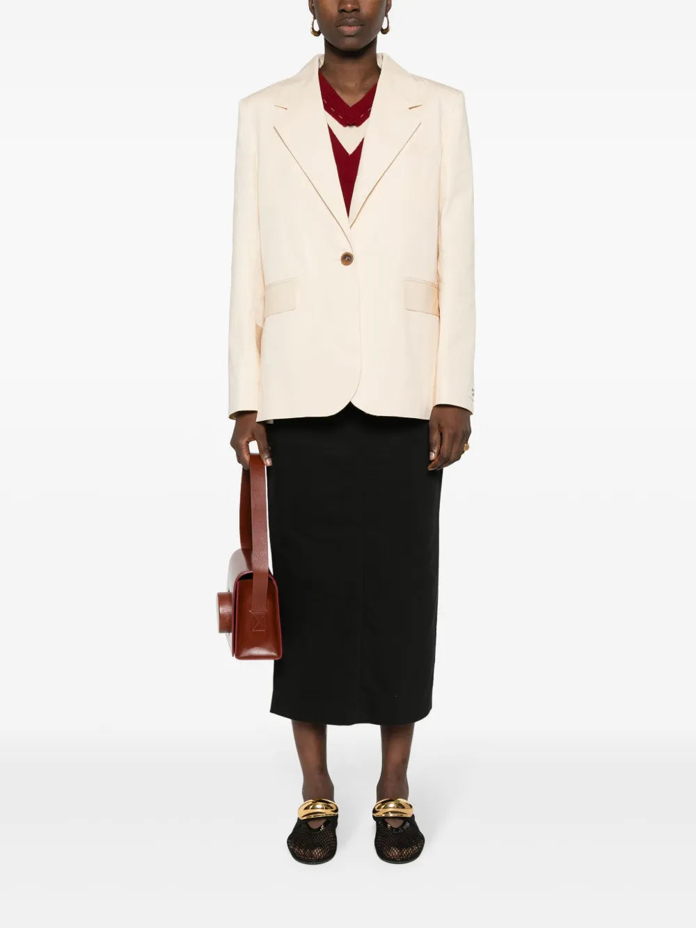 Tailored Cotton Blazer
