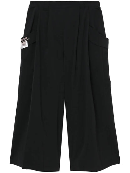 Logo-Appliqué Palazzo Pants
