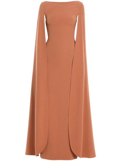 The Sadie Cape-Design Maxi Dress