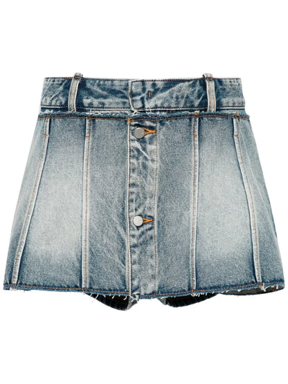 Short Denim Culottes