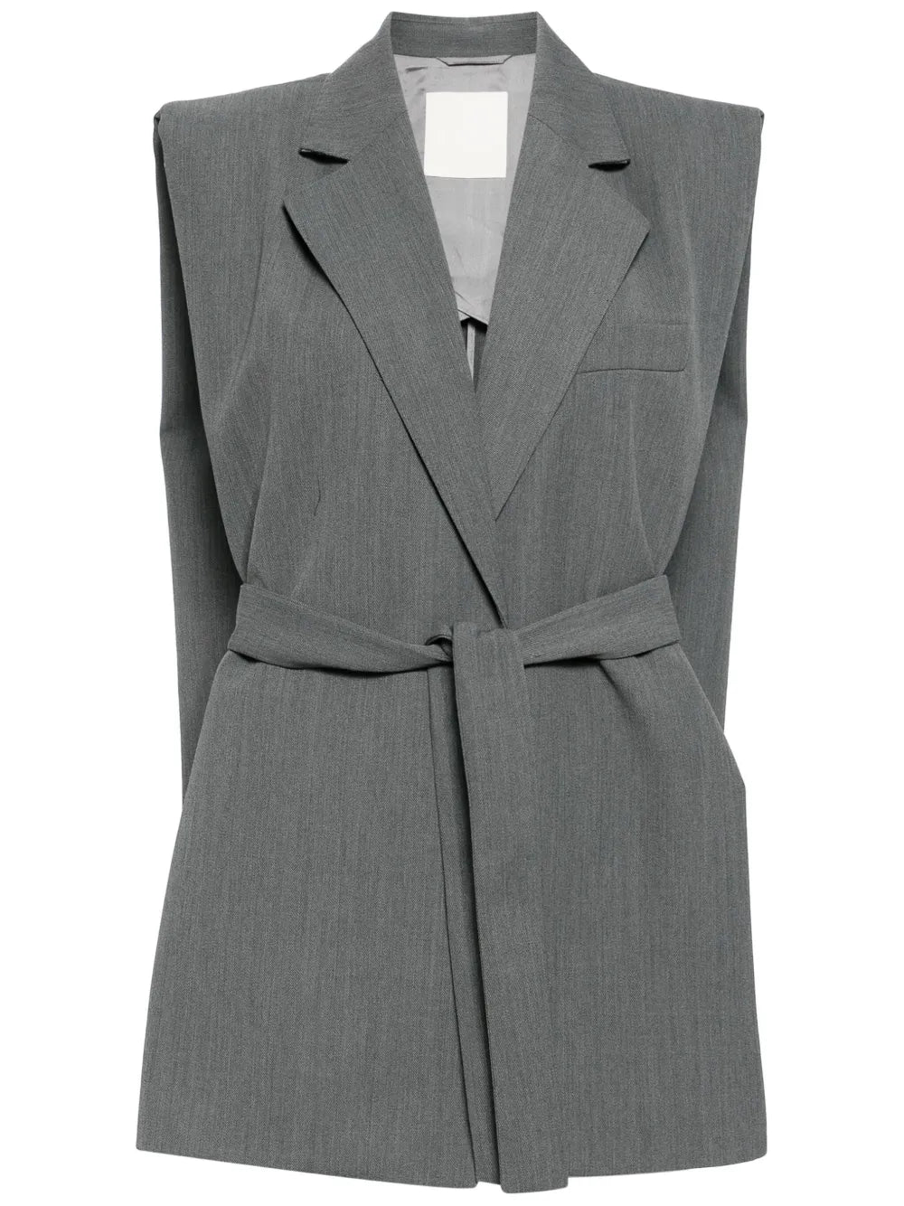 Sleeveless Suit Vest