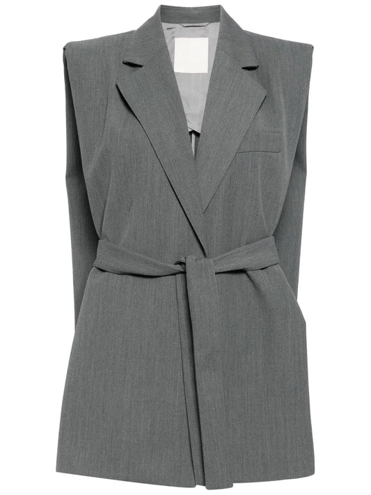 Sleeveless Suit Vest