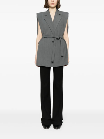Sleeveless Suit Vest