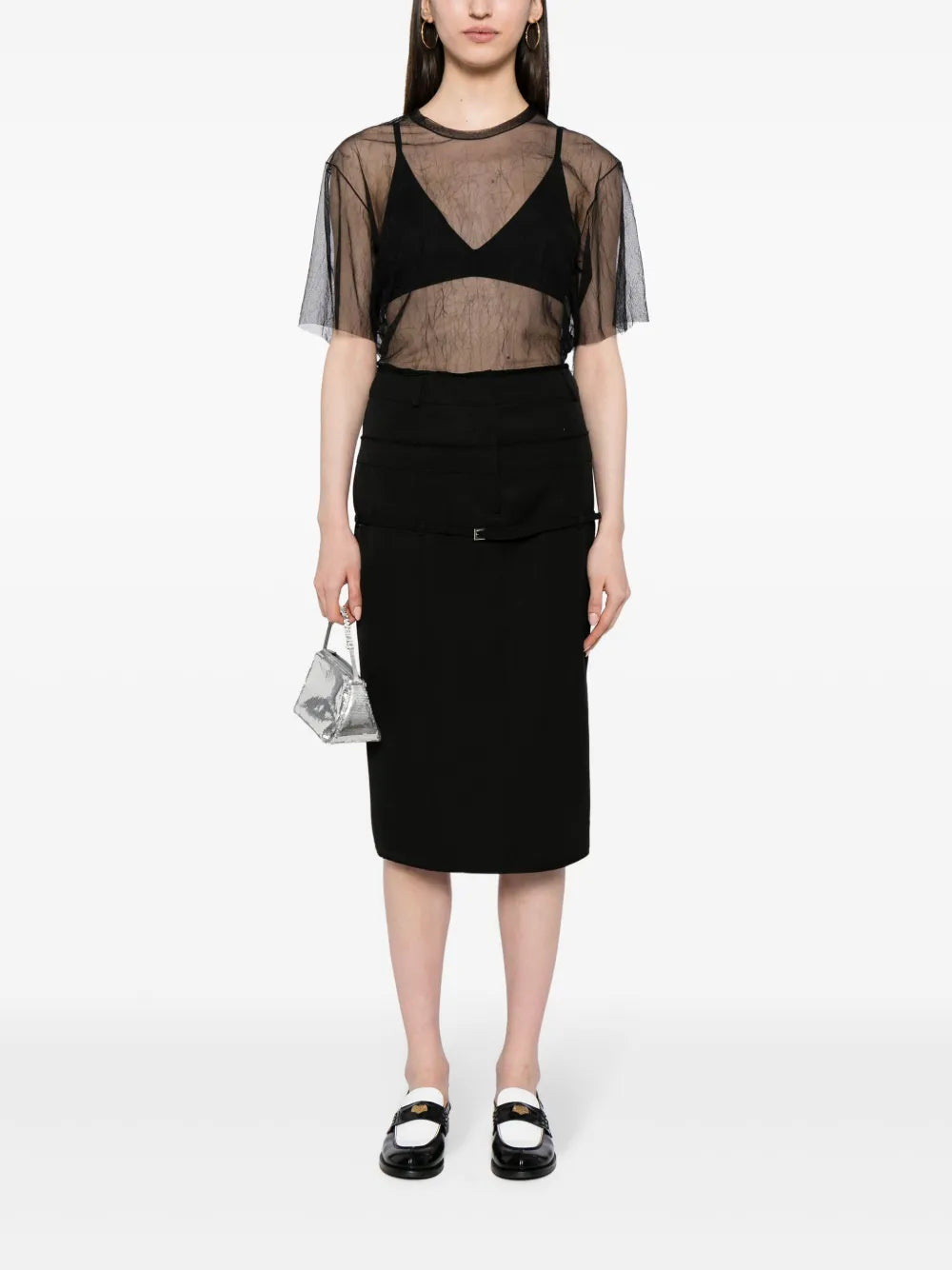 Transparent Short-Sleeve T-Shirt