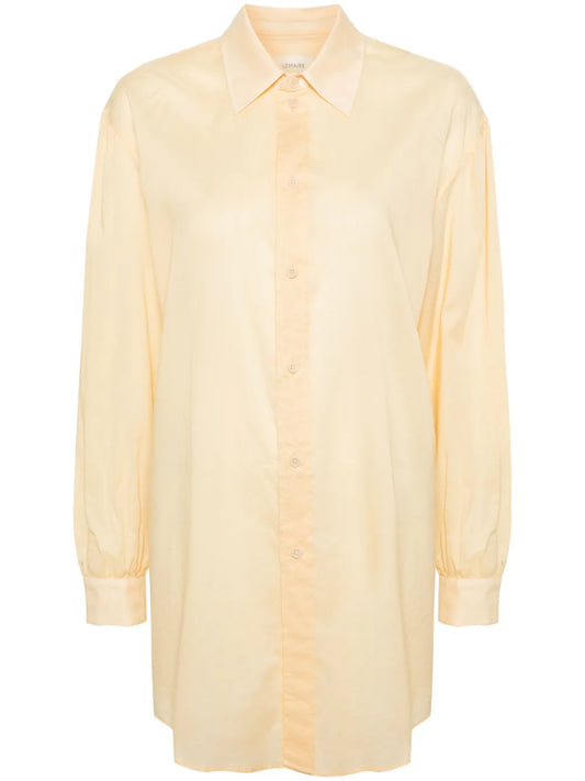 Semi-Sheer Cotton Shirt