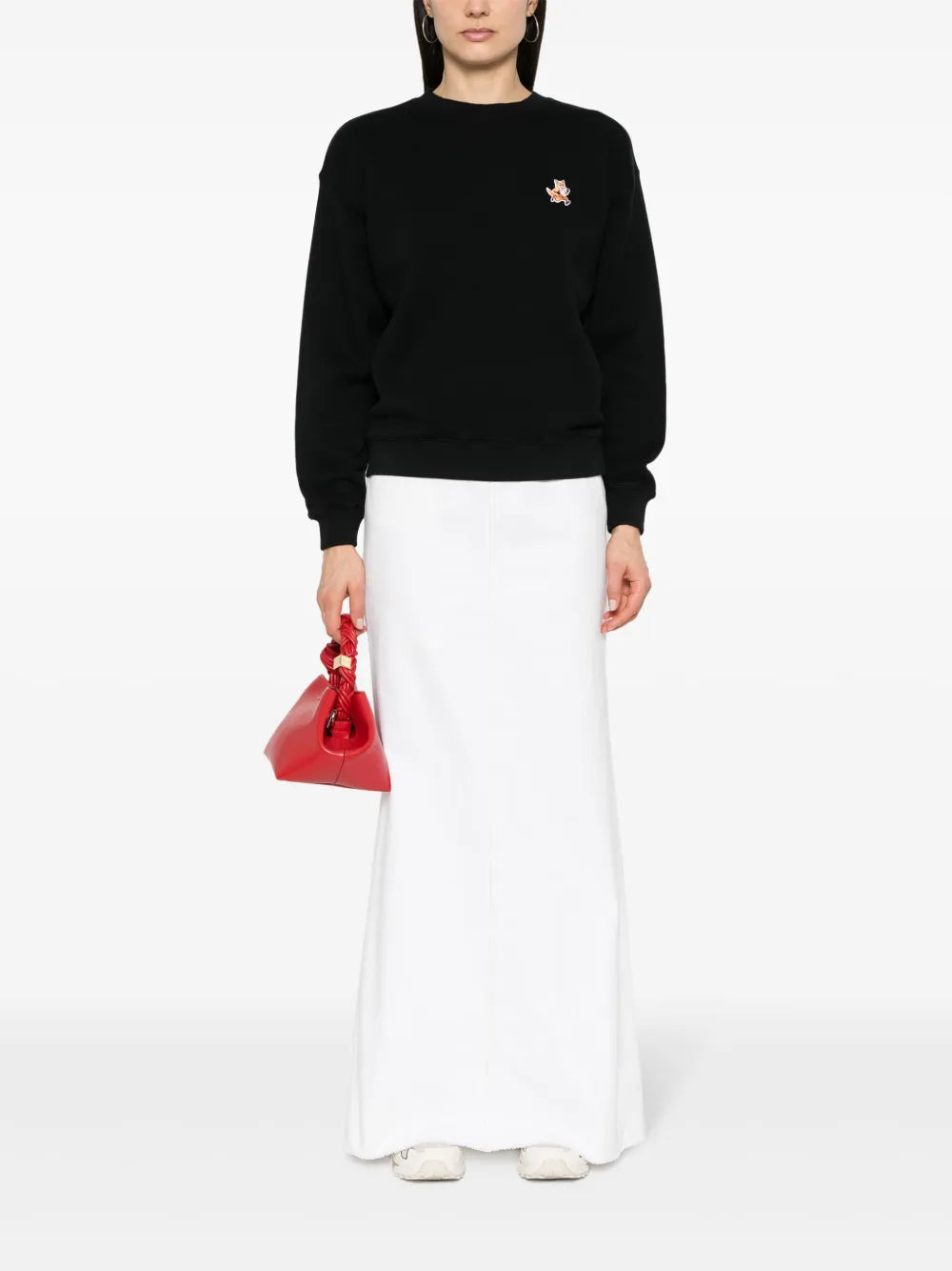 Fox-Appliqué Sweatshirt