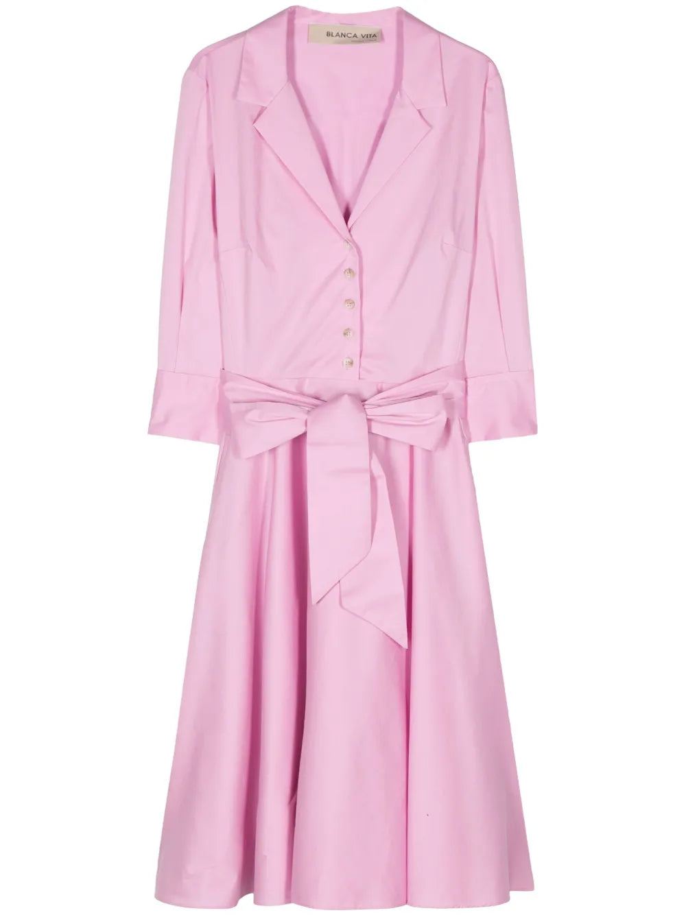 Allamanda Poplin Midi Dress