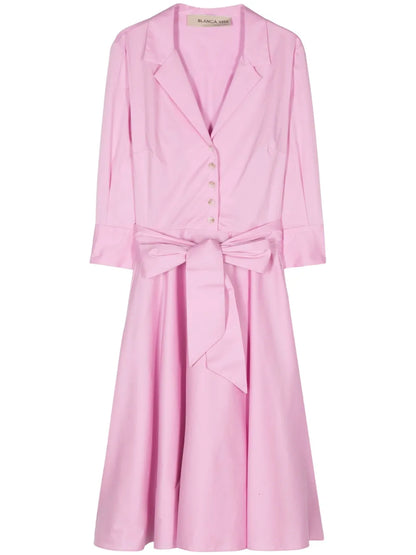 Allamanda Poplin Midi Dress