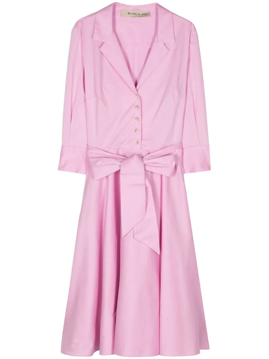 Allamanda Poplin Midi Dress