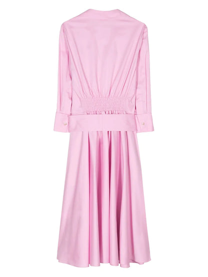 Allamanda Poplin Midi Dress