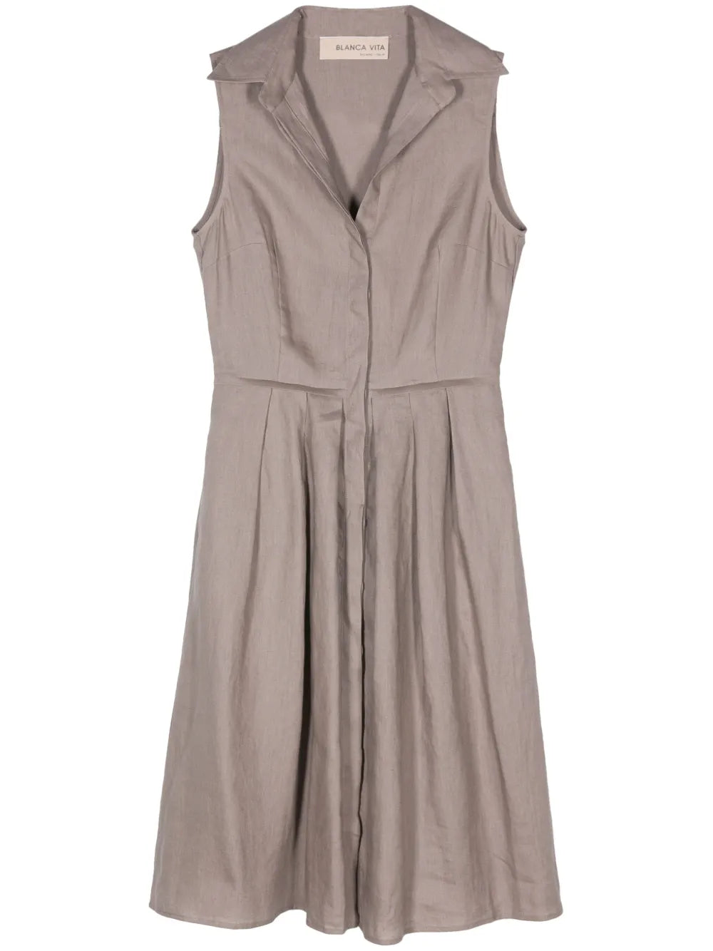 Ansellia Linen Midi Dress