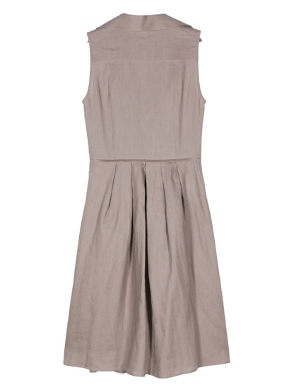 Ansellia Linen Midi Dress