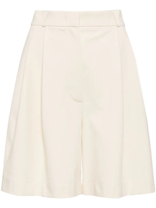 Pleat-Detailing Bermuda Shorts