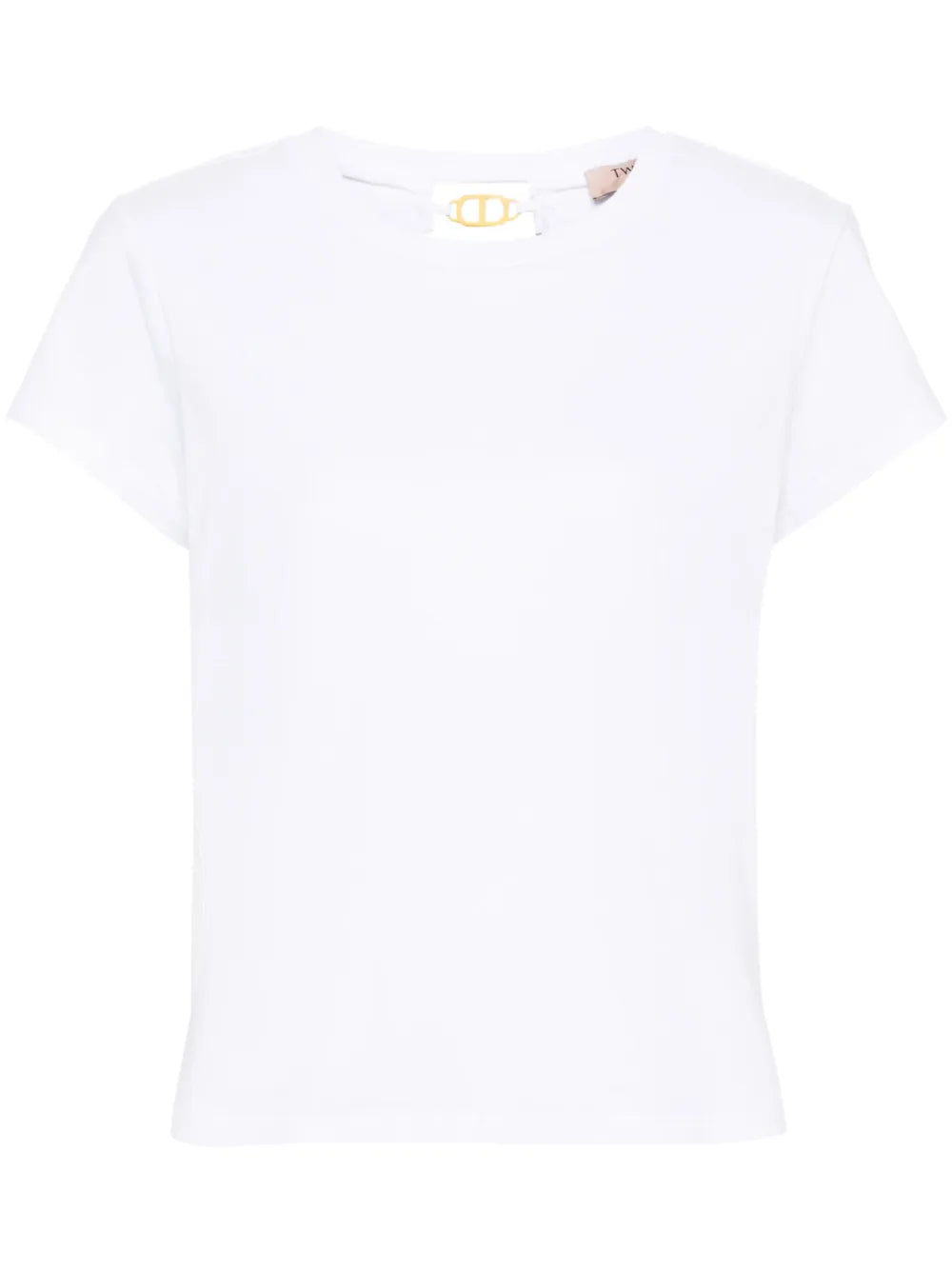 Logo-Plaque Cotton T-Shirt