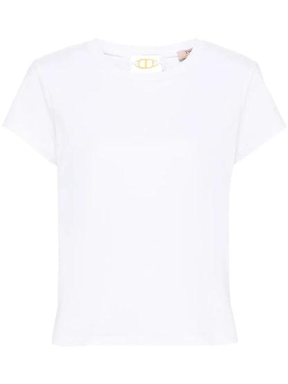Logo-Plaque Cotton T-Shirt