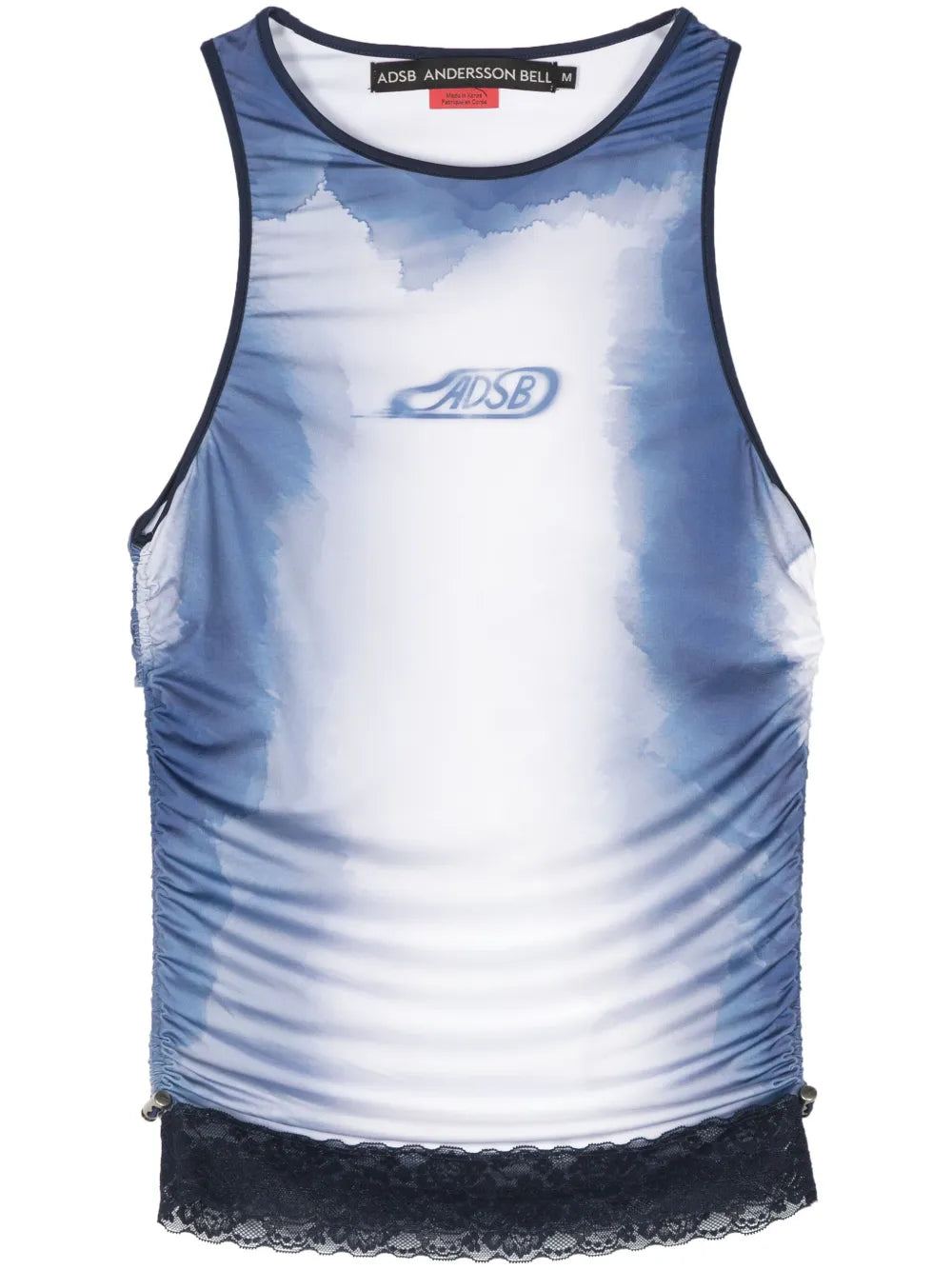 Logo-Print Sleeveless Top