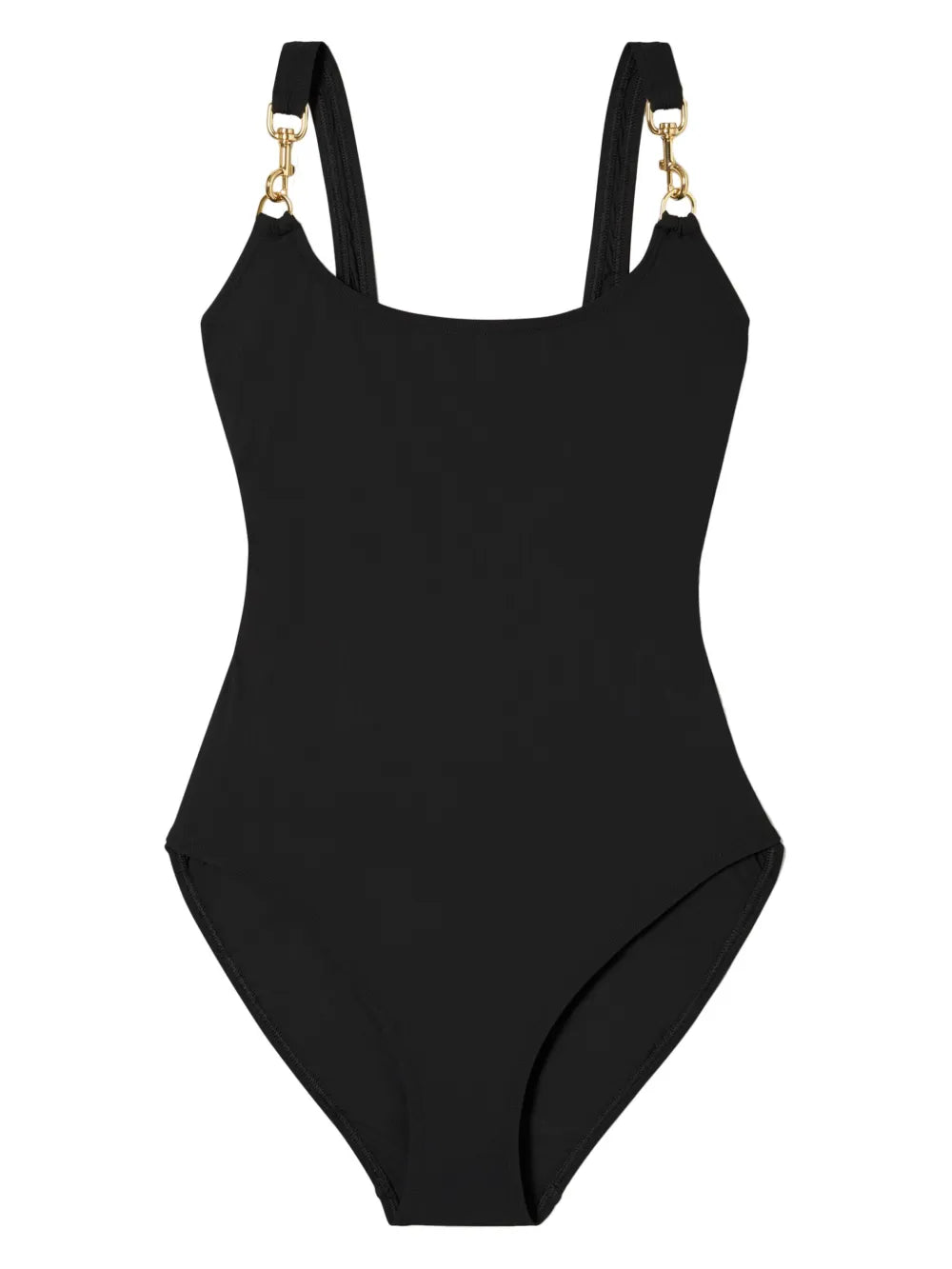 Clip-Detail Tank Swimsuit