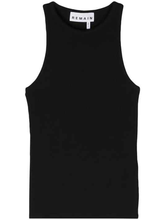 Knot-Detail Ribbed Top