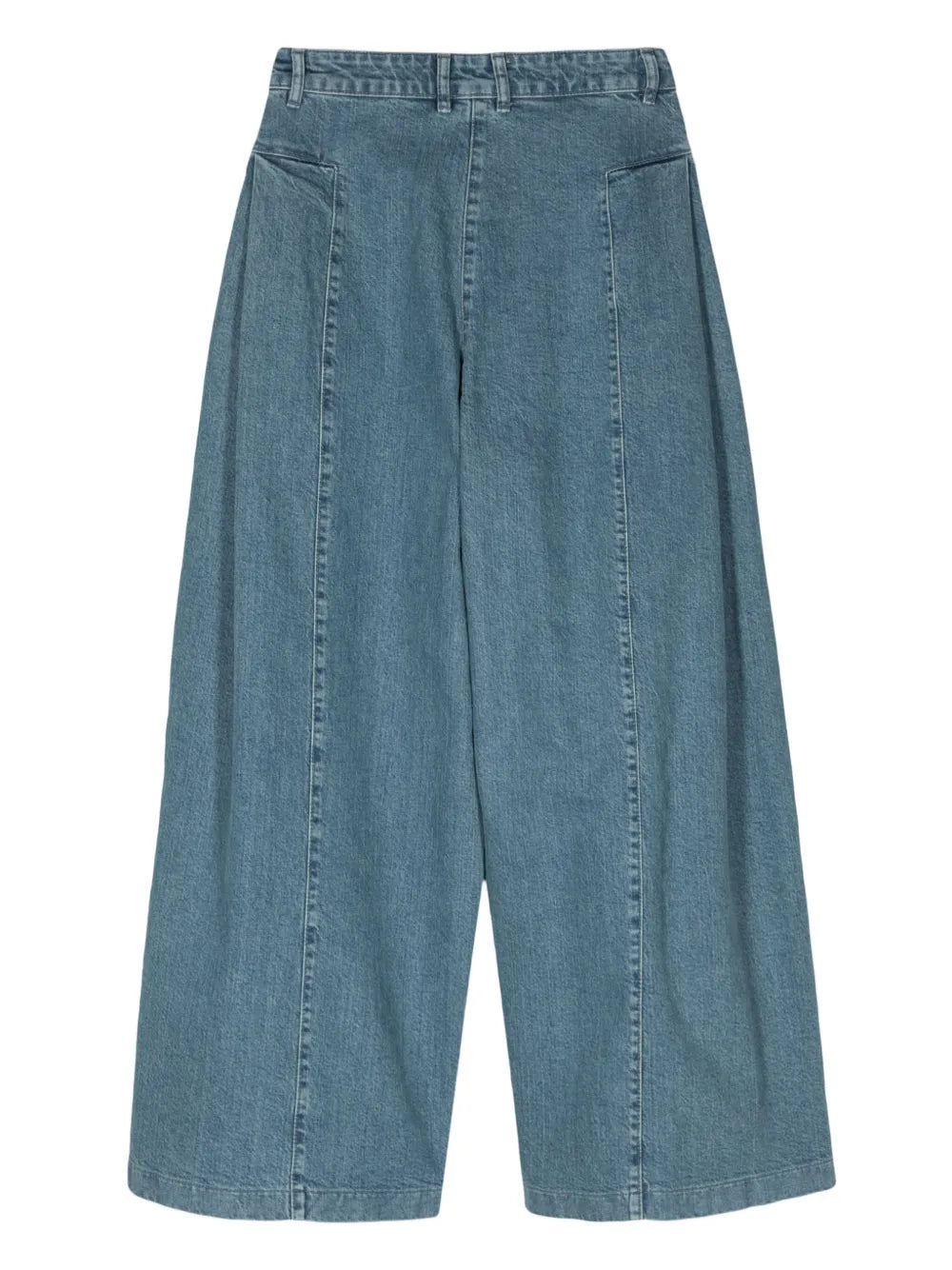 Mid-Rise Wide-Leg Jeans