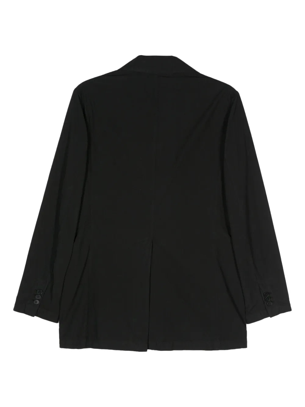 Single-Breasted Cotton Blazer