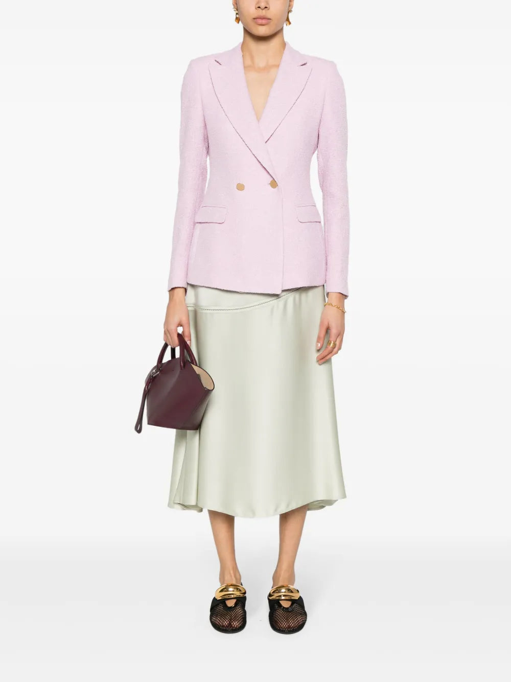J-Albar Double-Breasted Blazer