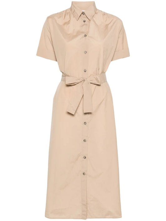 Short-Sleeve Shirt Dress