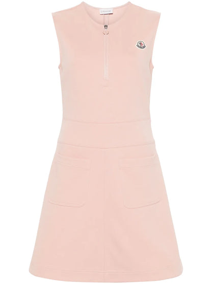 Logo-Appliqué Mini Dress