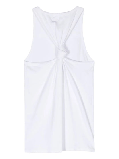 Knot-Detail Ribbed Top