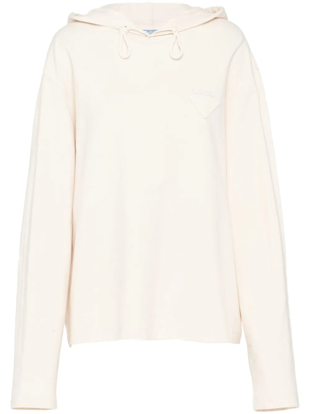 Logo-Plaque Hooded T-Shirt