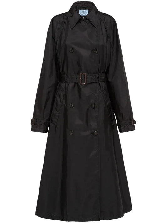 Re-Nylon Belted Trench Coat