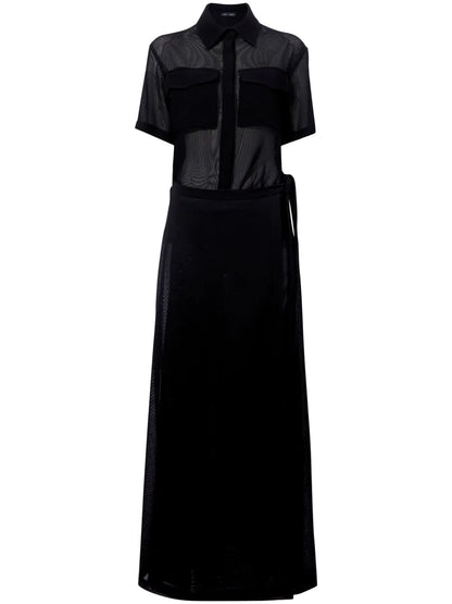 Emory Semi-Sheer Dress