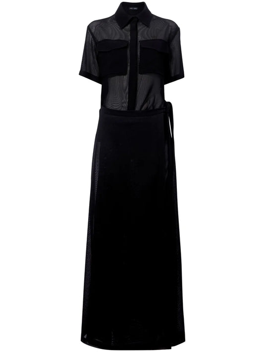 Emory Semi-Sheer Dress